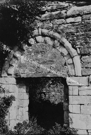 BOYLE ABBEY  14 TH CENTURY  APOSTLES DOORWAY